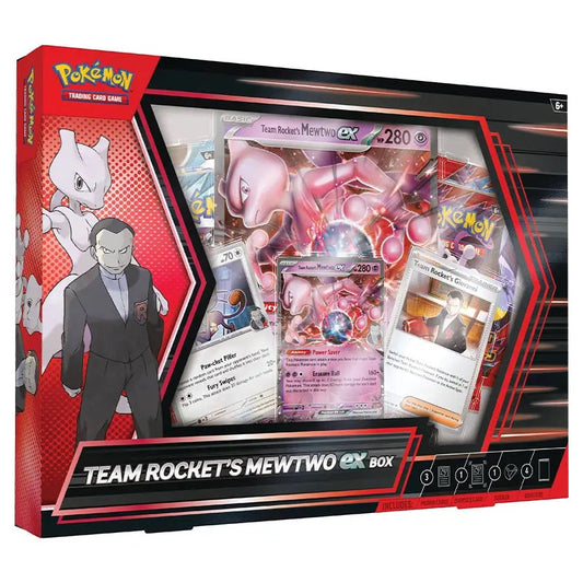Pokemon - Team Rocket's Mewtwo ex Box
