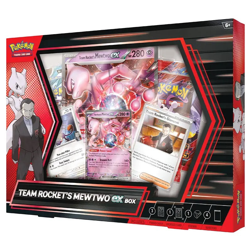 Pokemon - Team Rocket's Mewtwo ex Box