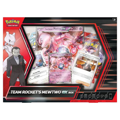 Pokemon - Team Rocket's Mewtwo ex Box
